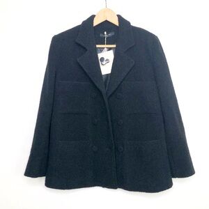 Elegance Cho - 1 Black double breasted jacket